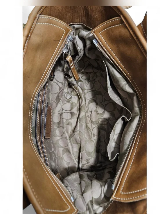 Coach SOHO 2005 Vintage Leather Shoulder Bag Set - Picture 5 of 11